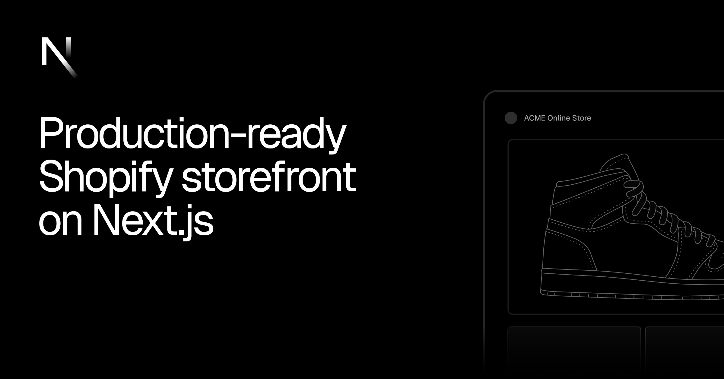 Vercel Shop — A production-ready Shopify storefront on Next.js. Easy to build, instant to load, and…